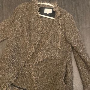 Iro Boucle blazer/ sweater taupe color